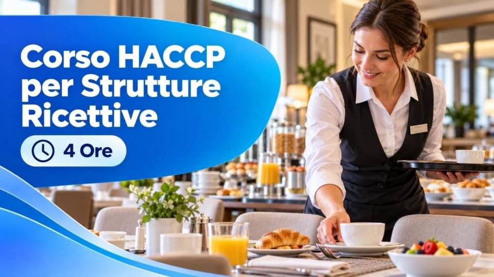 Corso HACCP per Strutture Ricettive — 4 Ore