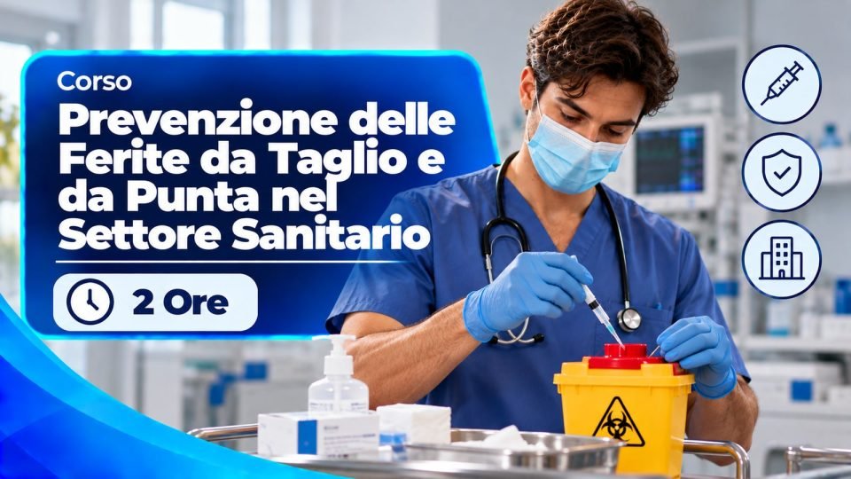 Corso Prevenzione delle Ferite da Taglio e da Punta nel Settore Sanitario — 2 Ore