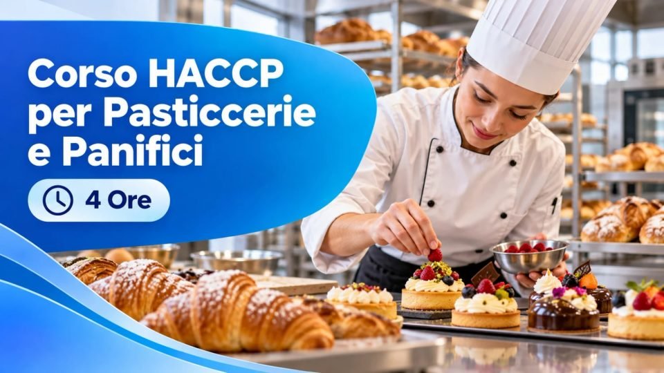Corso HACCP per Pasticcerie e Panifici — 4 Ore