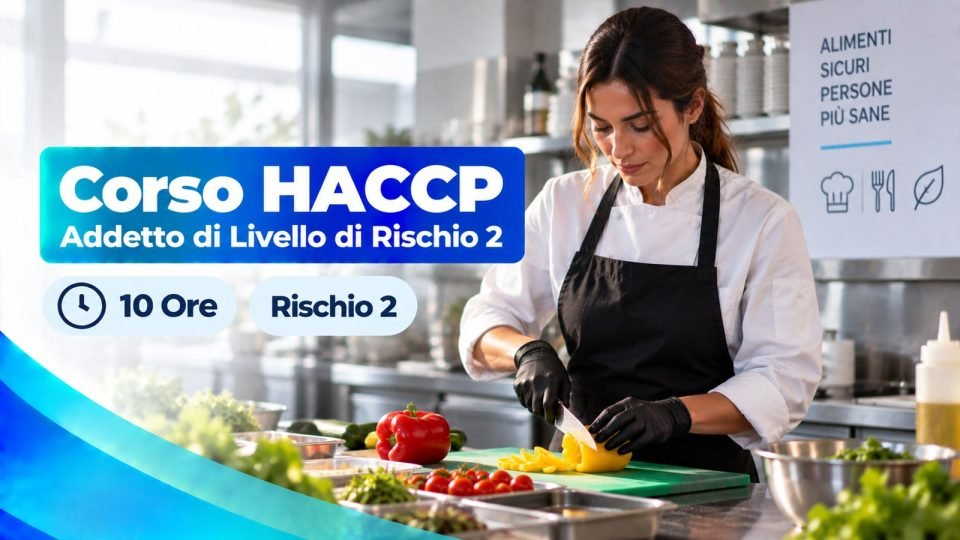 Corso HACCP Addetto di Livello di Rischio 2 — 10 Ore