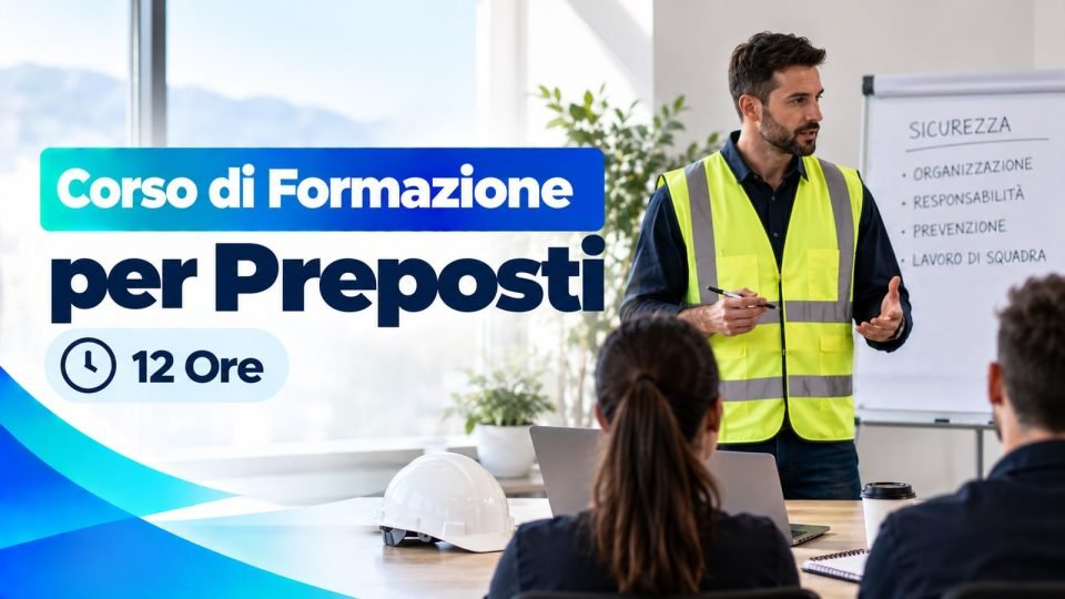 Corso di Formazione per Preposti — 12 Ore