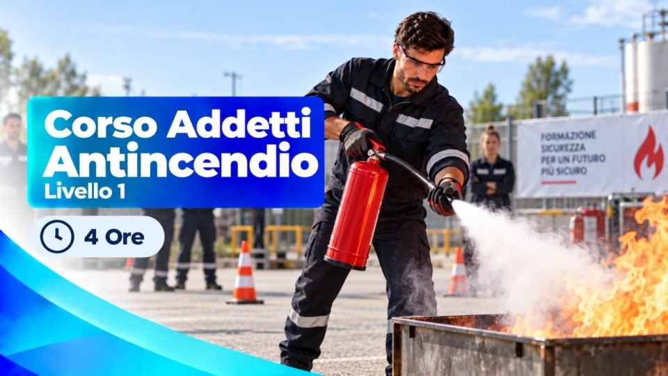 Corso Addetti Antincendio Livello 1 — 4 Ore