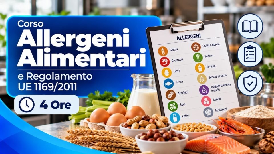Corso Allergeni Alimentari e Regolamento UE 1169/2011 — 4 Ore
