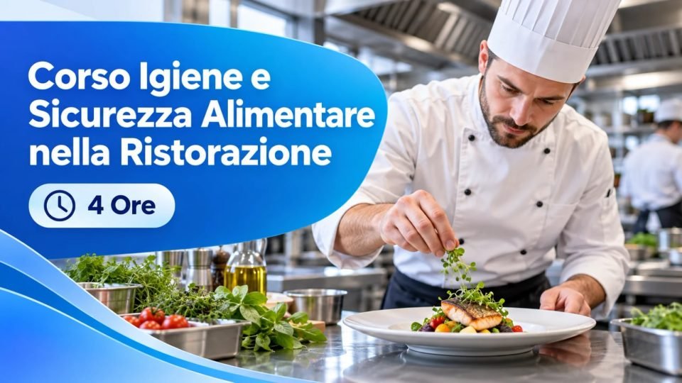Corso Igiene e Sicurezza Alimentare nella Ristorazione — 4 Ore