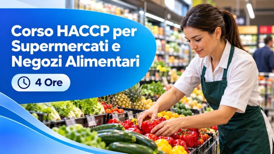 Corso HACCP per Supermercati e Negozi Alimentari — 4 Ore