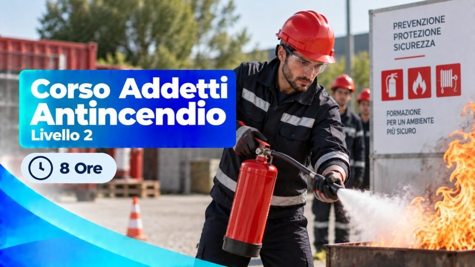 Corso Addetti Antincendio Livello 2 — 8 Ore