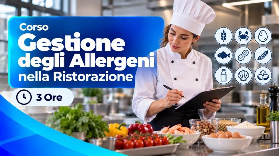 Corso Gestione degli Allergeni nella Ristorazione — 3 Ore